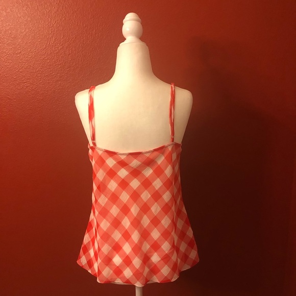 Lovers & Friends Kitt Gingham Plaid Tank Top Large - Picture 5 of 8